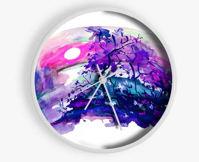 Tree Melt Clock - Wallart-Direct UK