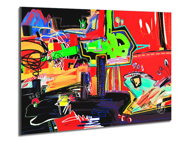 Montage von Farbe