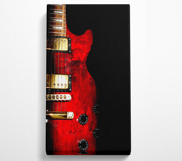 Rote E-Gitarre