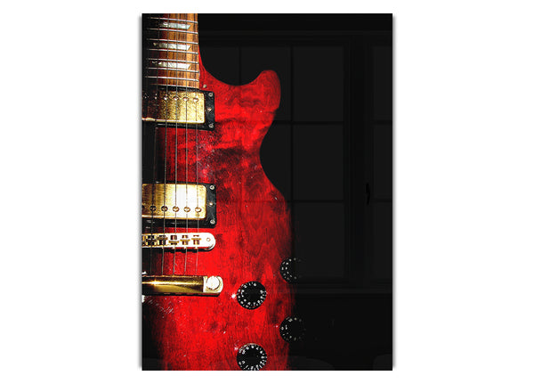 Red Electric Guitar