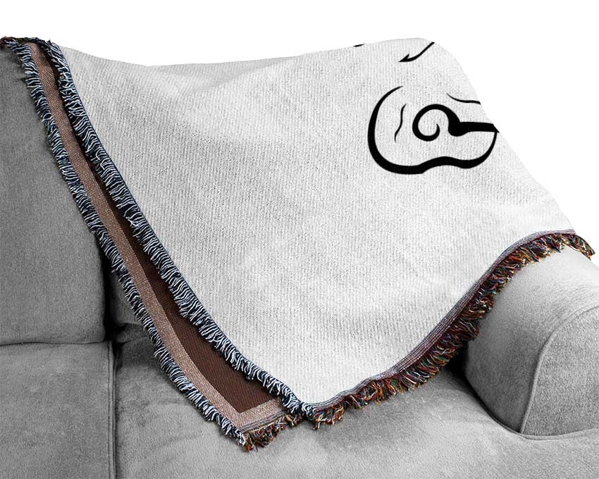 Classical Music Player Woven Blanket
