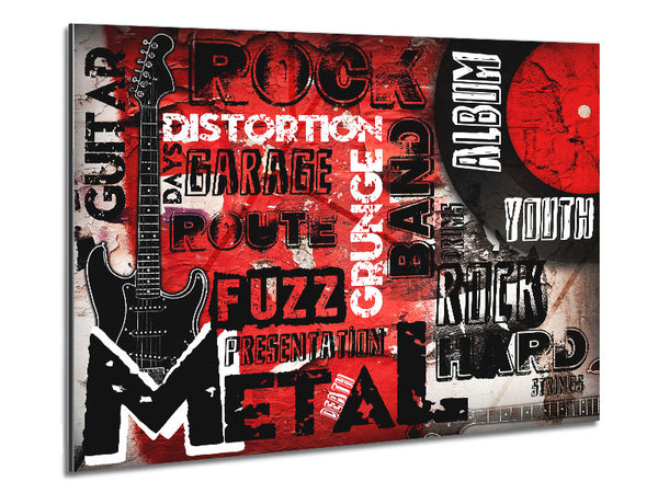 Rock Anthem Metal Print