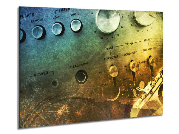 Amp It Up Metal Print