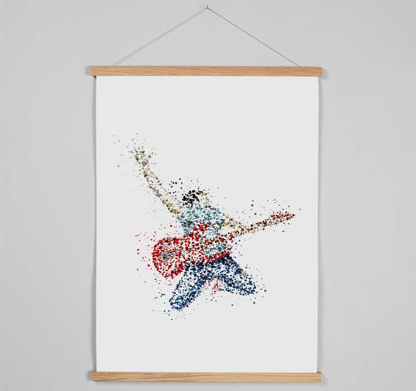 Guitar Hero Hanging Poster - Wallart-Direct UK