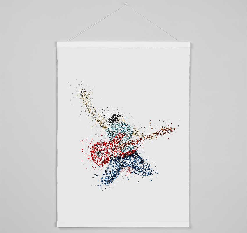 Guitar Hero Hanging Poster - Wallart-Direct UK