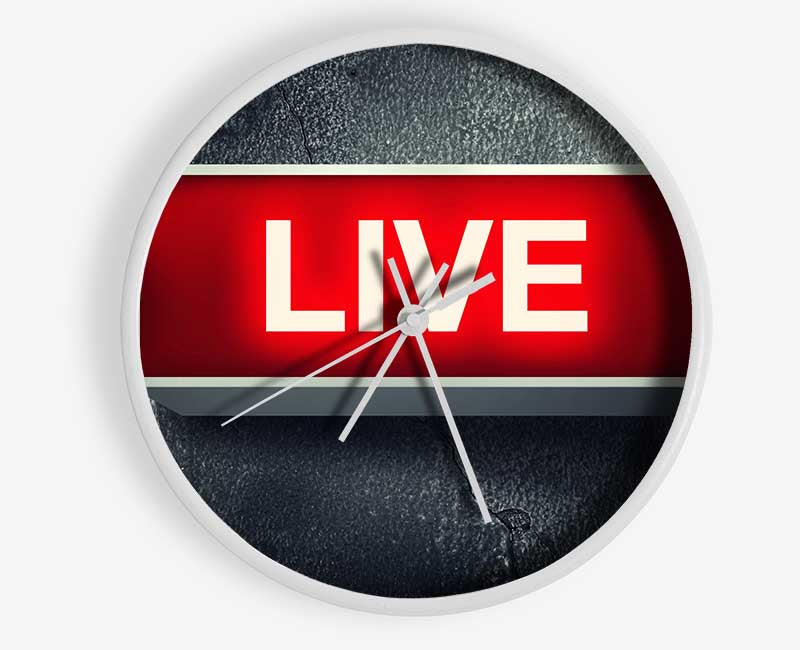 Live Clock - Wallart-Direct UK