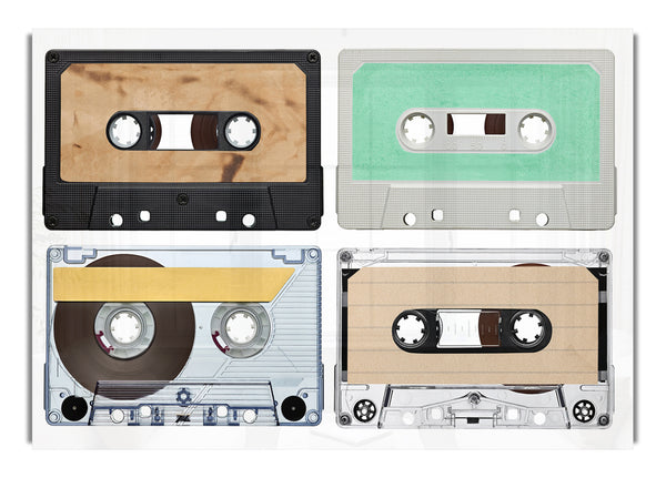 Retro Music Tapes