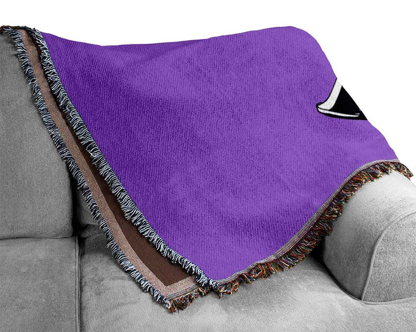Trumpet Player Woven Blanket