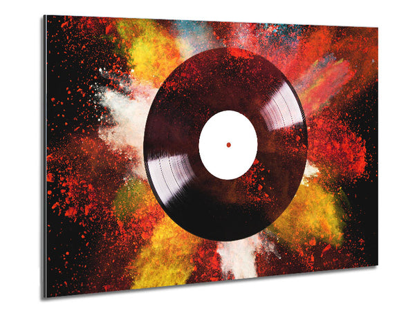 Album Powder Metal Print