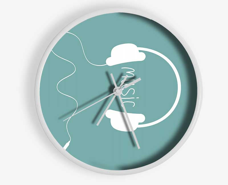 Music Between The Ears Clock - Wallart-Direct UK