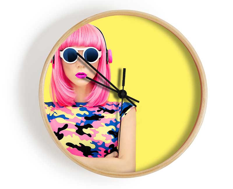 Loving The Tunes Clock - Wallart-Direct UK