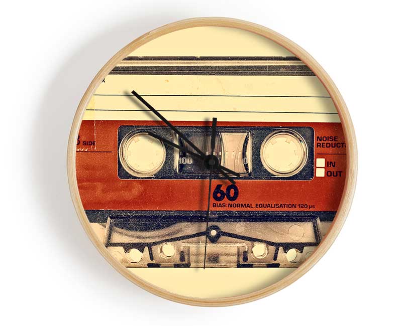 Retro Cassette Tape Clock - Wallart-Direct UK