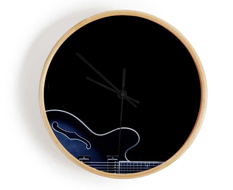 Guitar Electric Blues Clock - Wallart-Direct UK