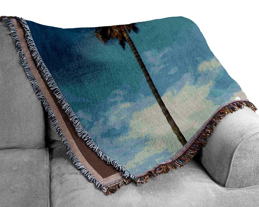 Live Music Venue Woven Blanket