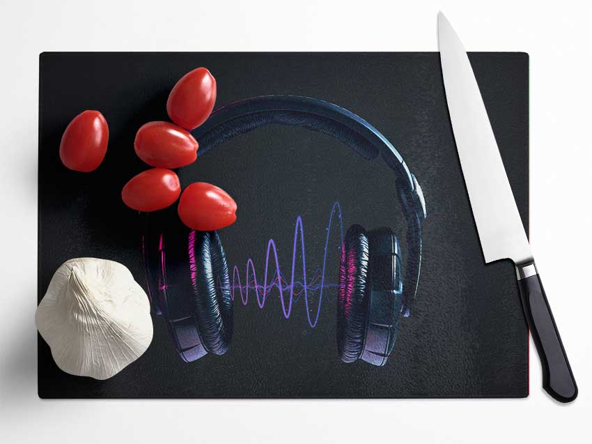 Vibration Glass Chopping Board