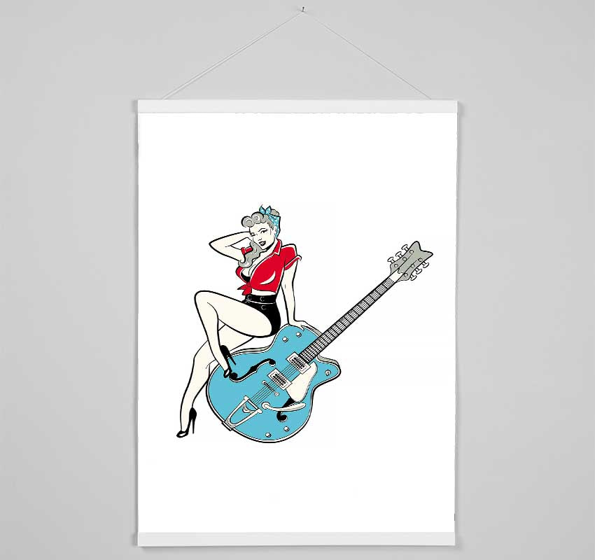 Blues Babe Hanging Poster - Wallart-Direct UK