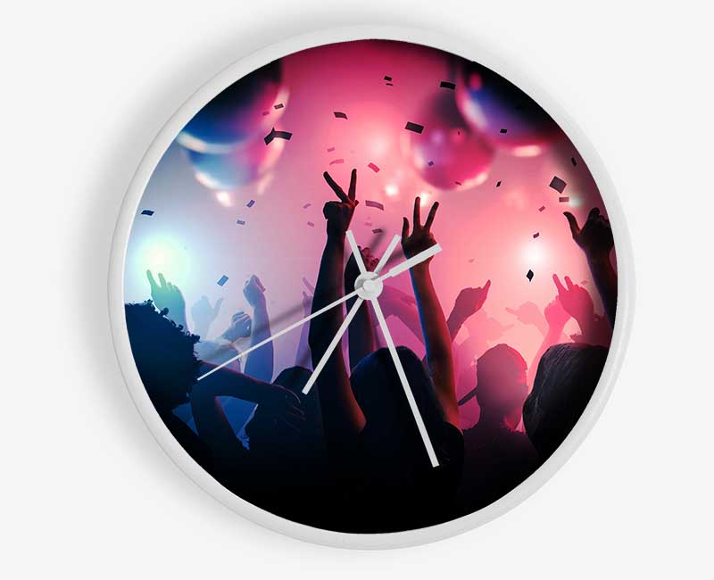 Loving The Tunes 1 Clock - Wallart-Direct UK