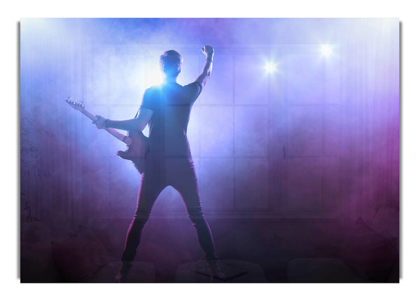 Gitarrist rockt