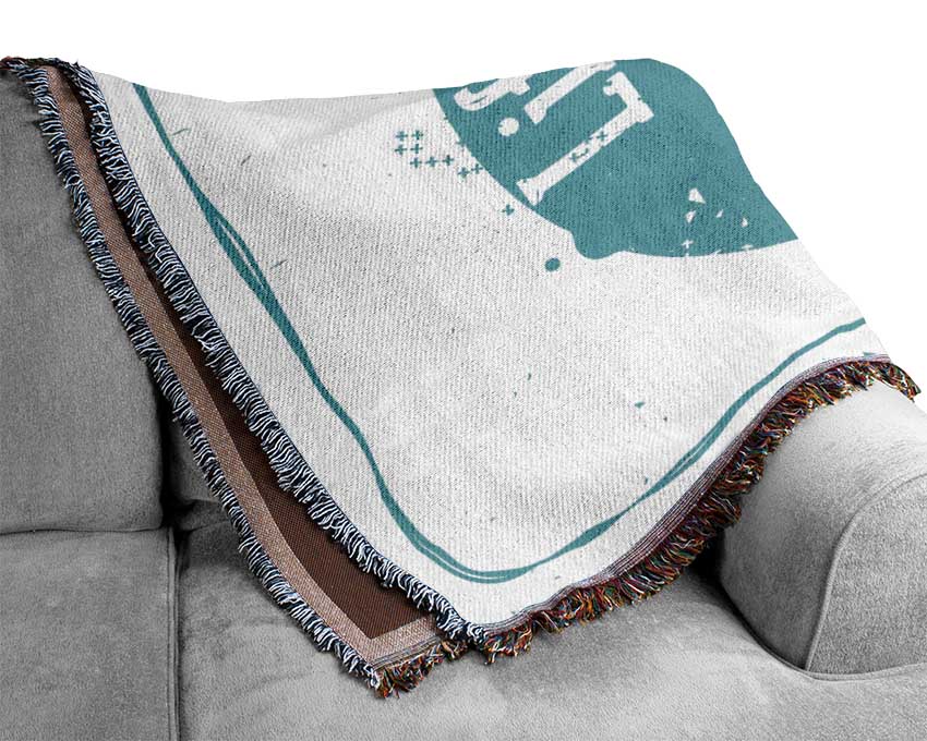 Life Does Not Have To Be Woven Blanket