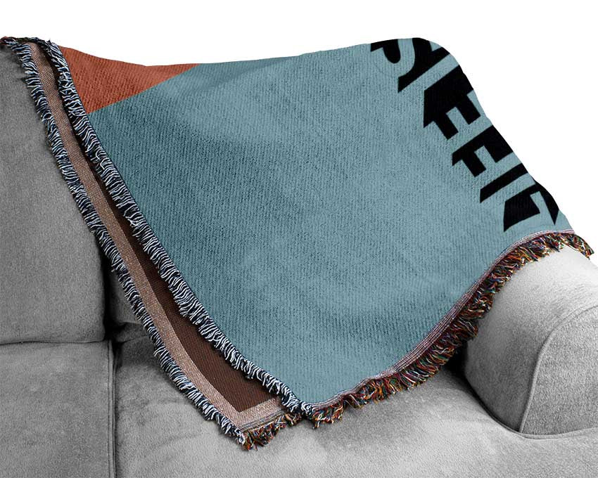 Life Is A Gift Woven Blanket