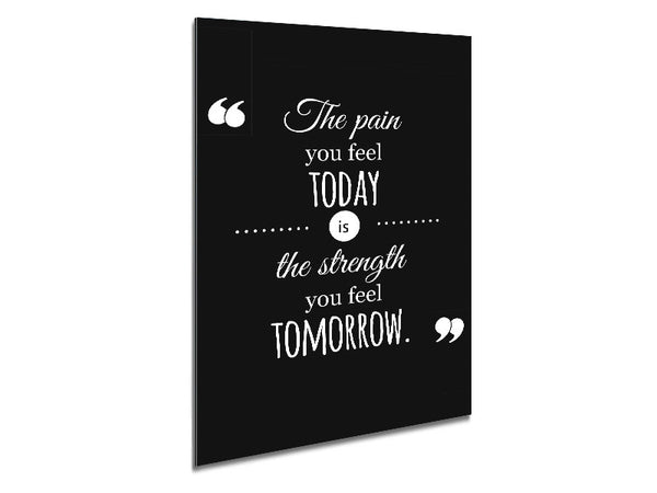 The Pain You Feel Today 1 Metal Print