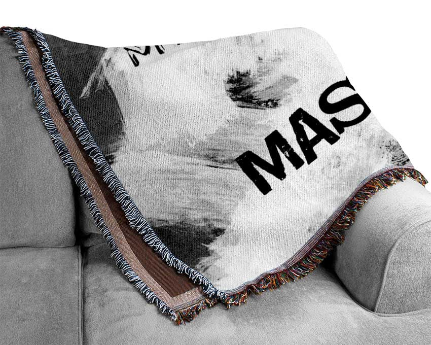 Make Each Day Your Masterpiece Woven Blanket