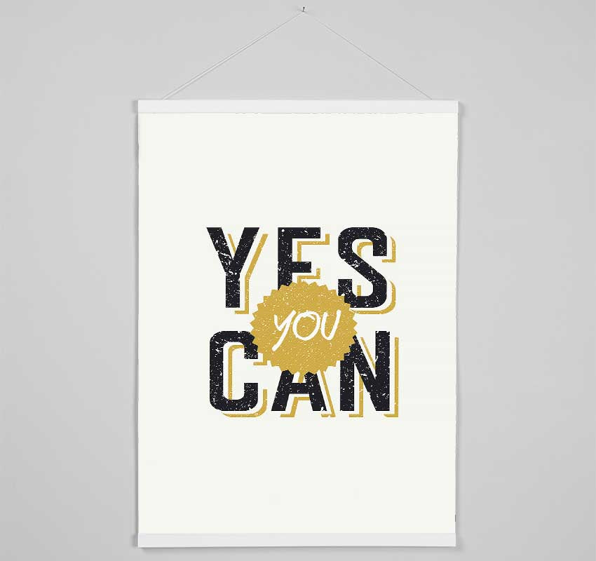 Yes You Can 2 Hanging Poster - Wallart-Direct UK