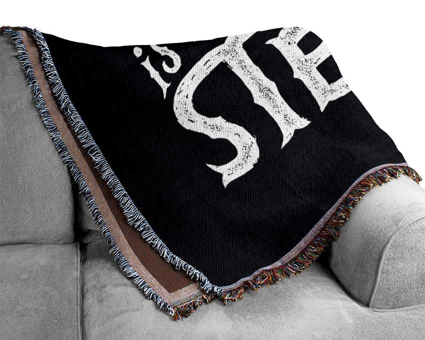 Step Back Woven Blanket