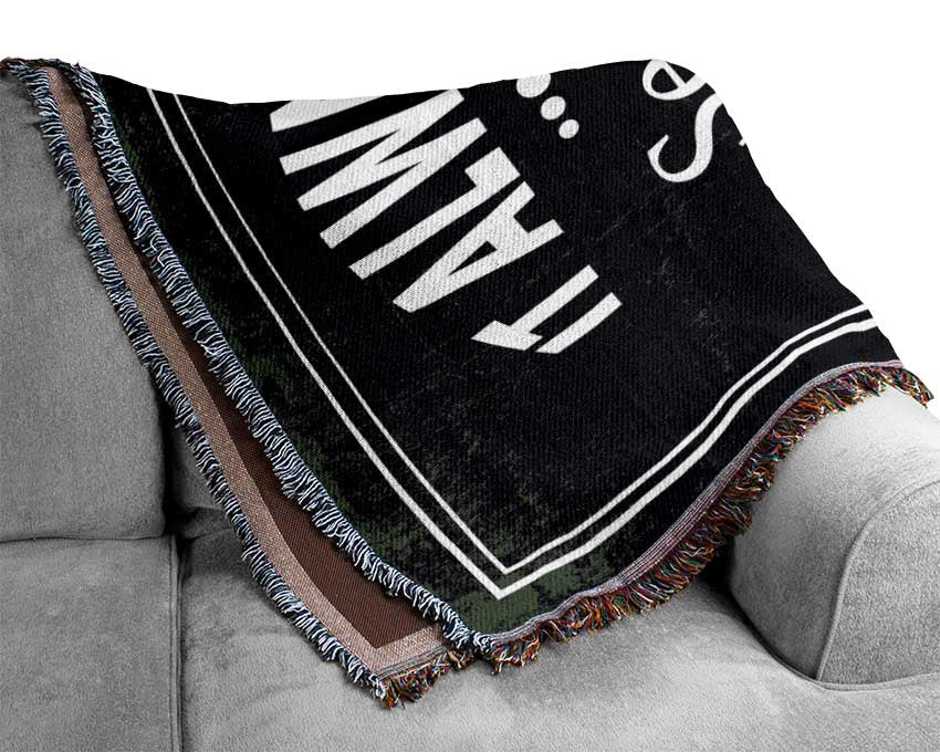 It Always Seems Impossible 3 Woven Blanket