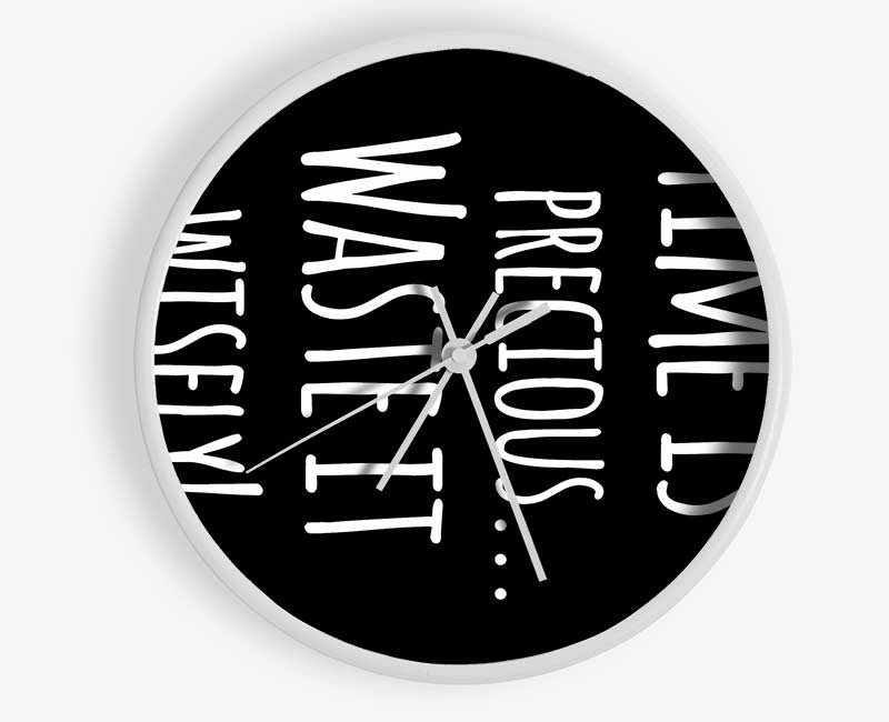 Time Is Precious Clock - Wallart-Direct UK