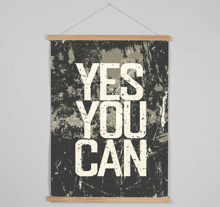 Yes You Can 3 Hanging Poster - Wallart-Direct UK