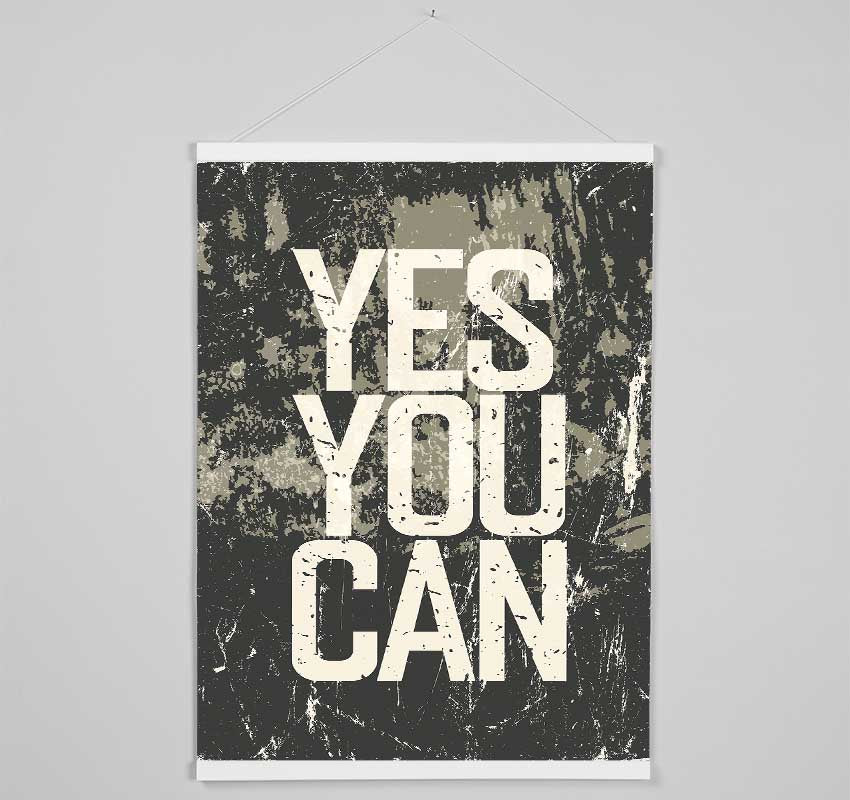 Yes You Can 3 Hanging Poster - Wallart-Direct UK