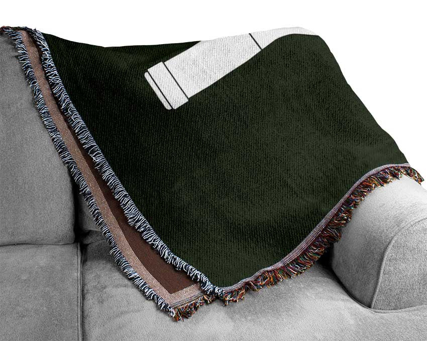 It's Wine O'Clock Woven Blanket