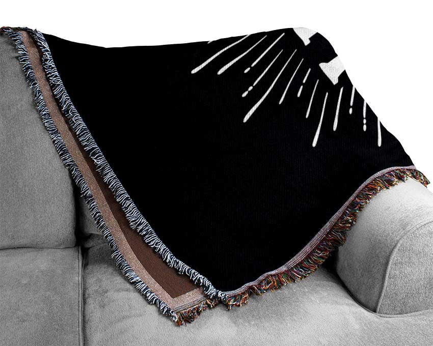 Life Is Good Woven Blanket