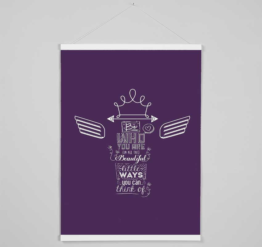 All The Beautiful Little Ways Hanging Poster - Wallart-Direct UK