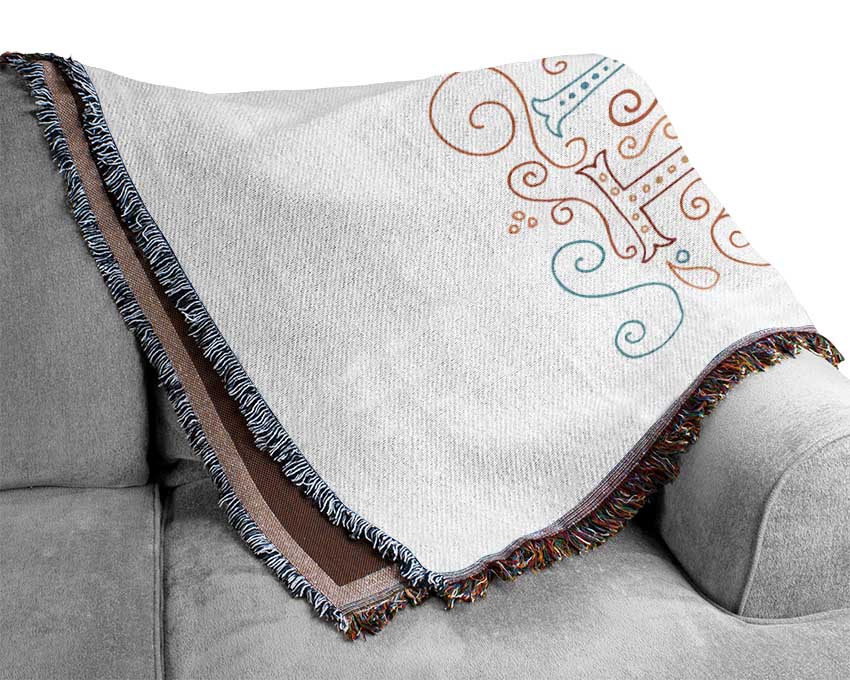 Time To Fall In Love Woven Blanket