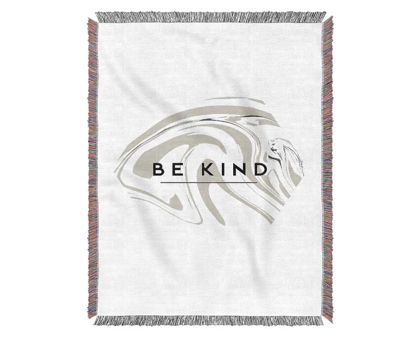 Be Kind Woven Blanket