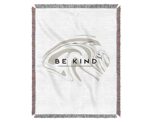 Be Kind Woven Blanket