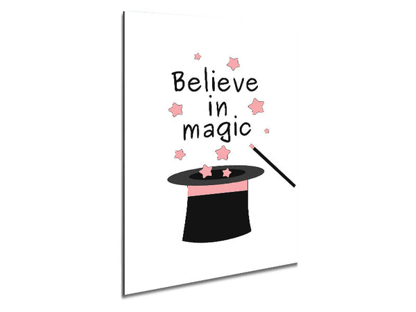 Believe In Magic Metal Print