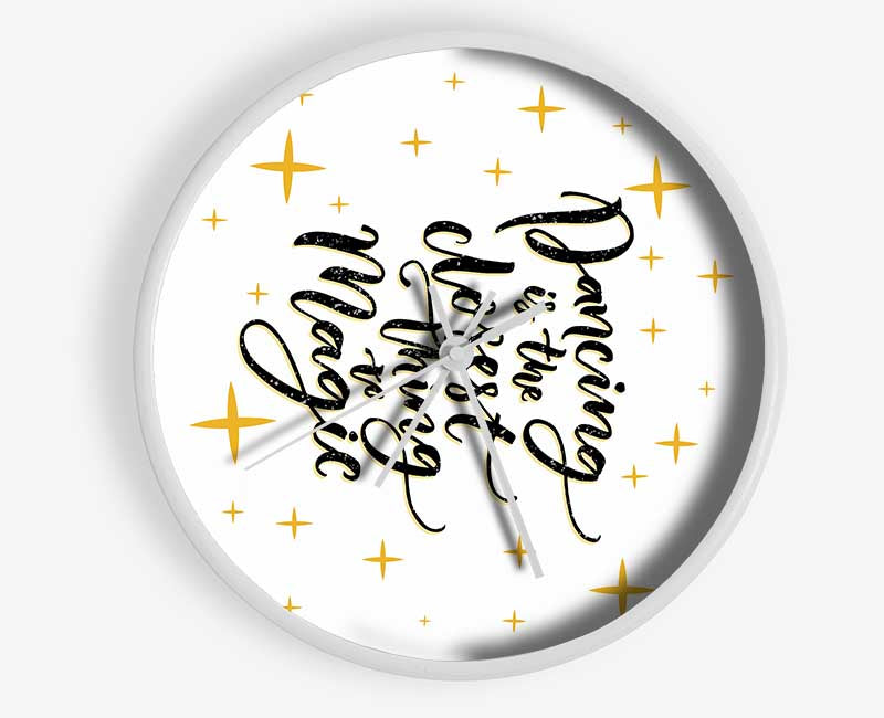 Dancing Is The Closest Thing Clock - Wallart-Direct UK