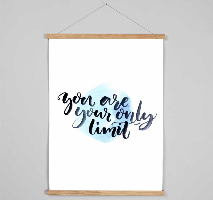 You Are Your Only Limit Hanging Poster - Wallart-Direct UK