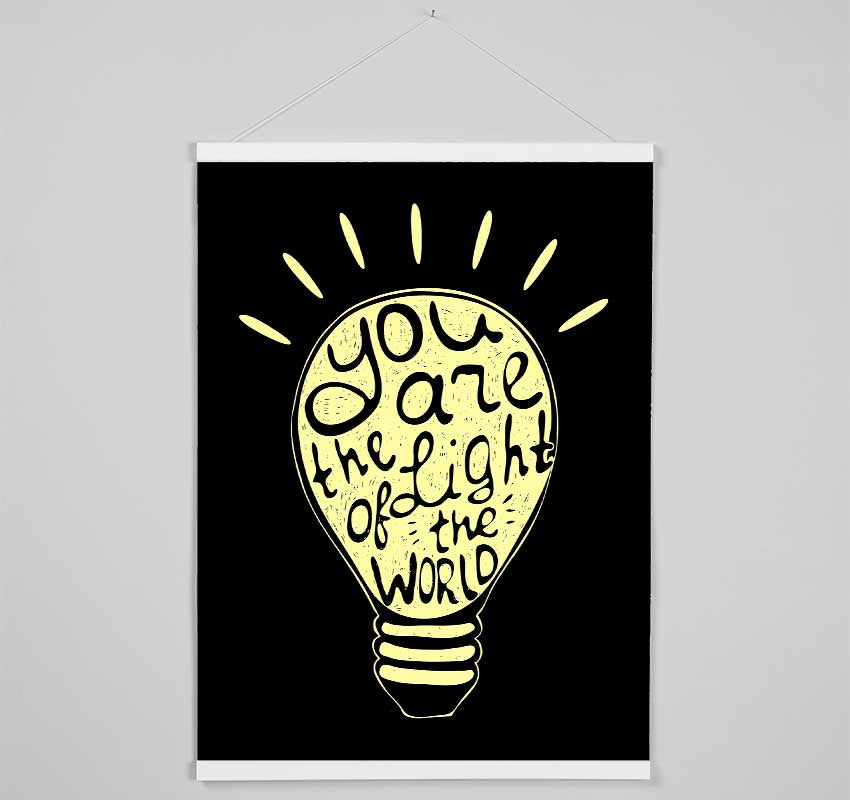 You Are The Light Hanging Poster - Wallart-Direct UK