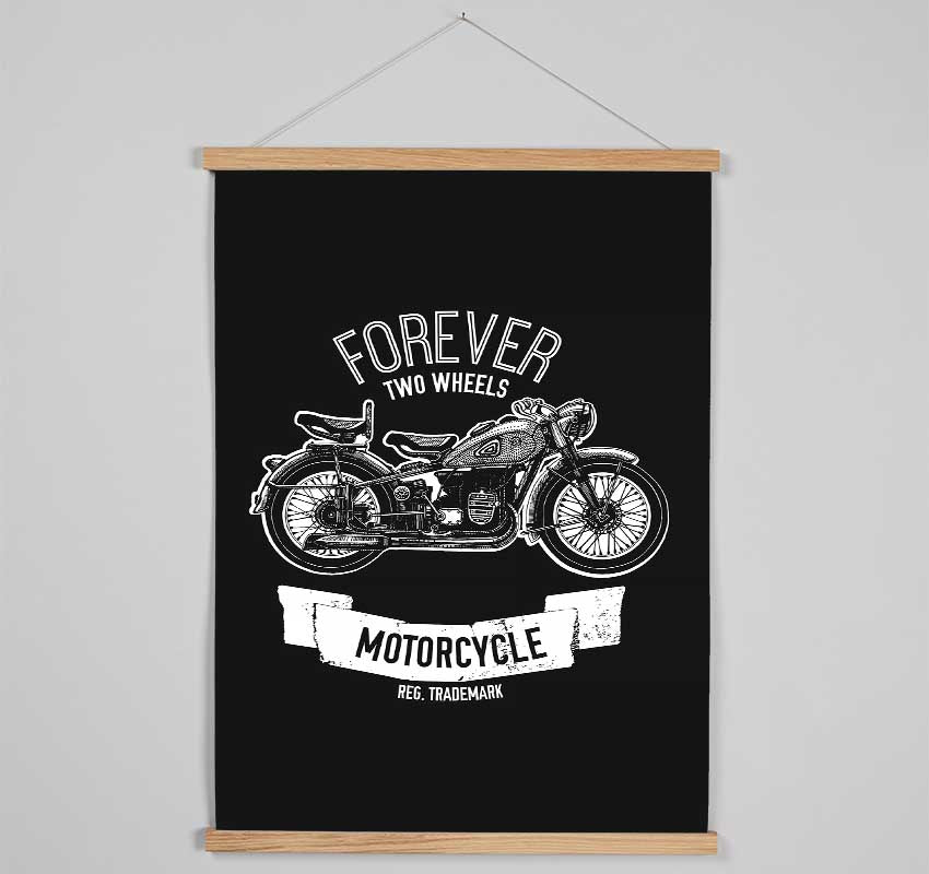 Forever Two Wheels Hanging Poster - Wallart-Direct UK