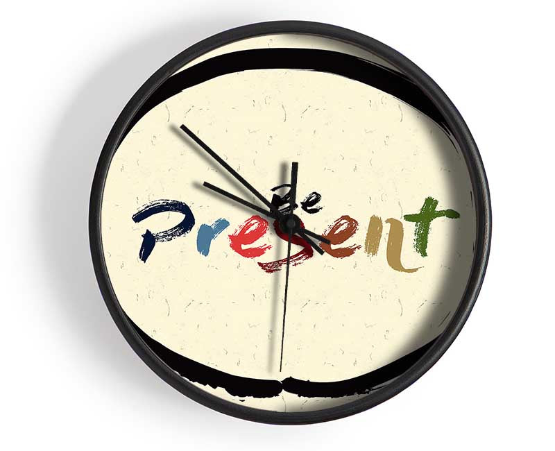 Be Present Clock - Wallart-Direct UK