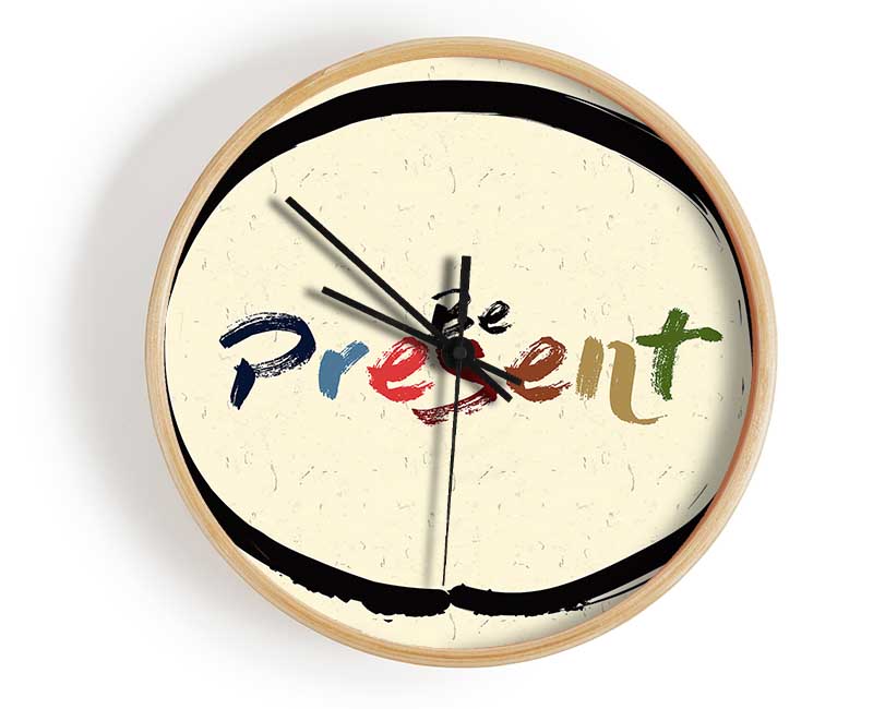 Be Present Clock - Wallart-Direct UK