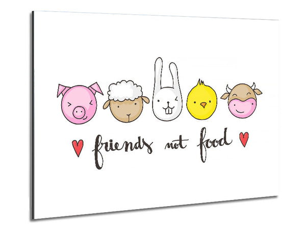 Freunde, kein Essen