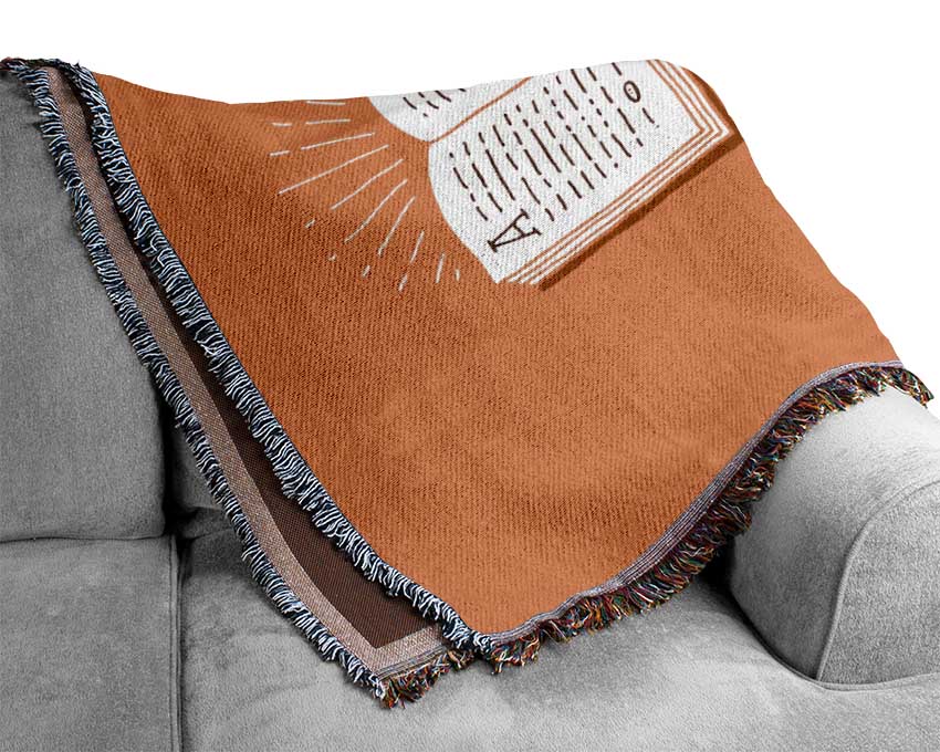 Honesty Wisdom Woven Blanket