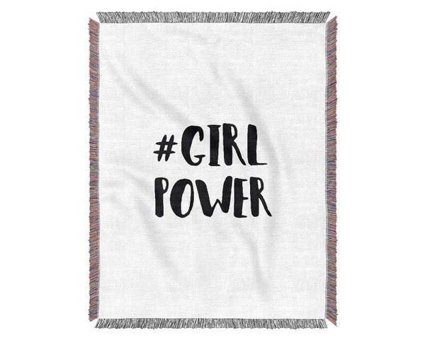 Girl Power 2 Woven Blanket