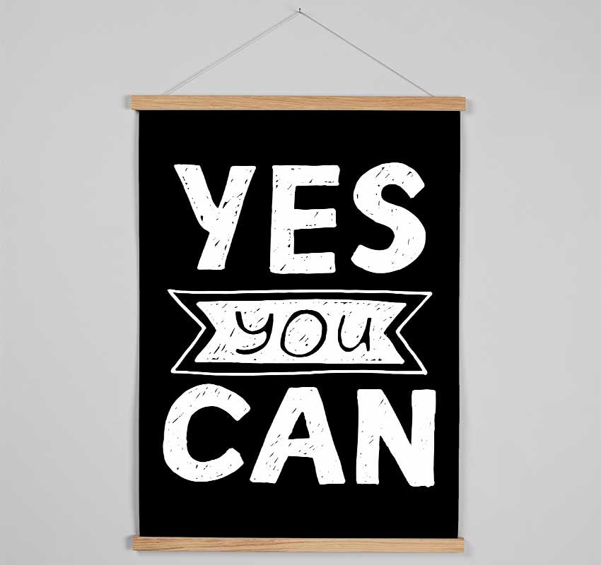 Yes You Can 4 Hanging Poster - Wallart-Direct UK