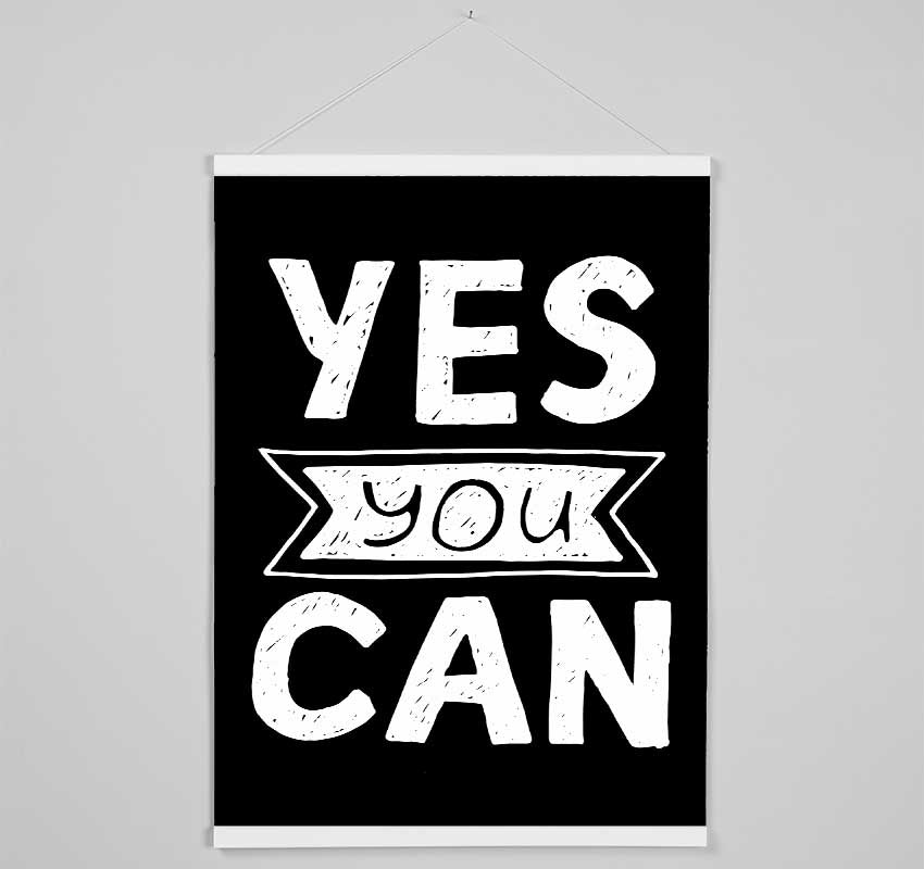 Yes You Can 4 Hanging Poster - Wallart-Direct UK